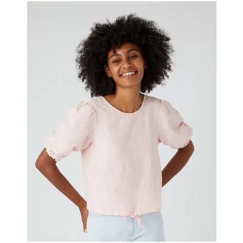 Рубашка Wrangler PUFF SLEEVE SHIRT Женщины W5U6C546N S