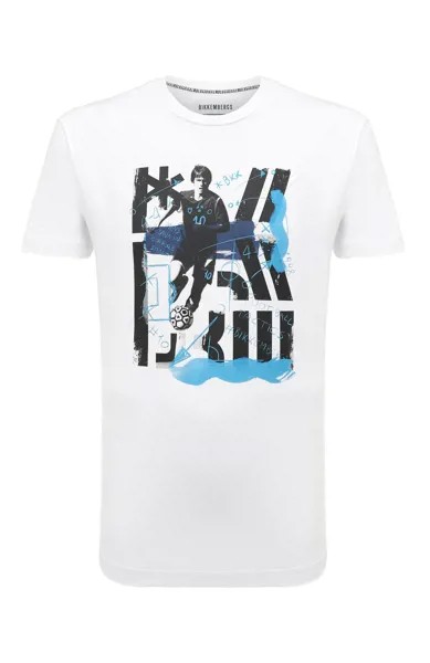 Хлопковая футболка Dirk Bikkembergs