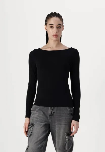 Рубашка с длинным рукавом BOATNECK 2 PACK GAP, черный