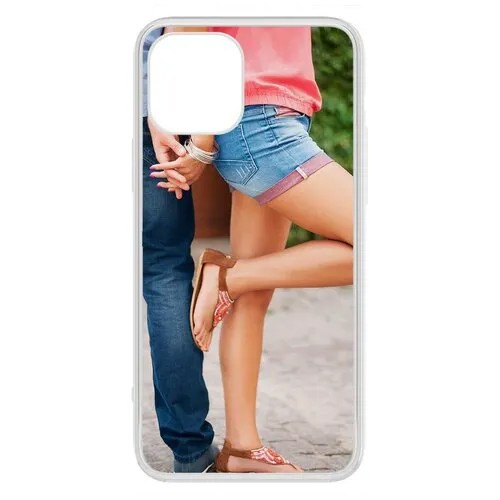 Чехол-накладка Krutoff Clear Case Босоножки женские для iPhone 12 Pro Max