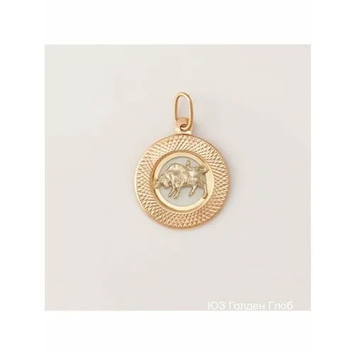 Подвеска GOLD CENTER, красное золото, 585 проба