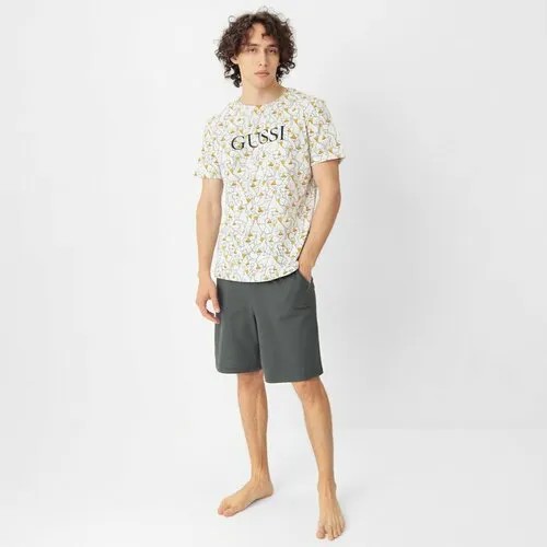 Пижама Kaftan, размер 52, белый