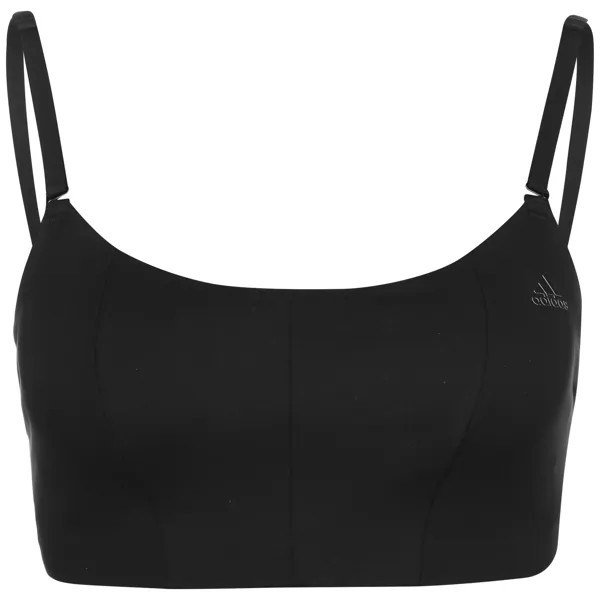 Бюстгальтер adidas Performance Sport BH Yoga Studio Light Support, черный