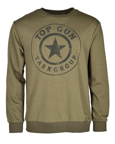 Толстовка TOP GUN Sweater TG20212106, оливковый