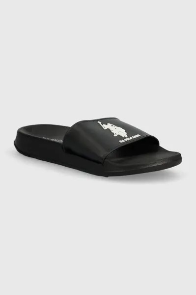Шлепки U.S. Polo Assn., черный