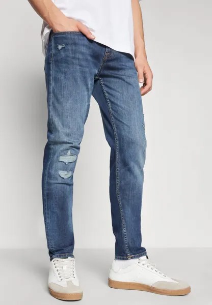 Джинсы слим Slimmy Tapered 7 for all mankind, темно-синие