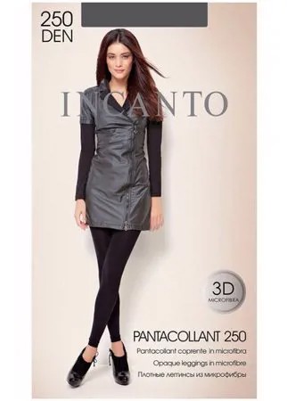 Леггинсы Incanto Pantacollant, 250 den, размер 3-M, grigio (серый), 2 пары