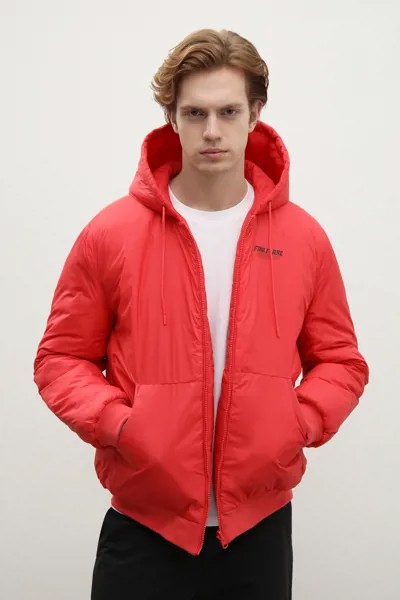 Спортивная куртка мужская Finn Flare FBD21074 красная 2XL