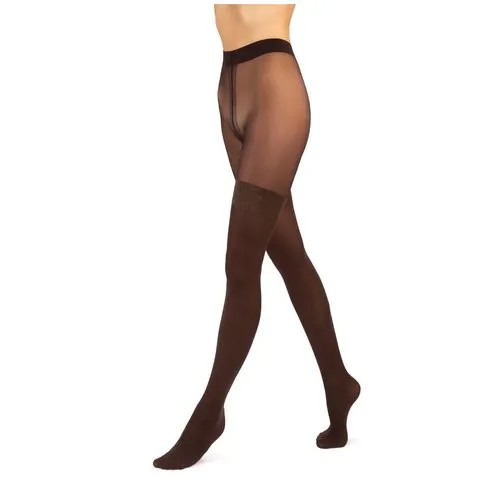 Колготки  MiNiMi Nuance Lurex, размер 2, коричневый