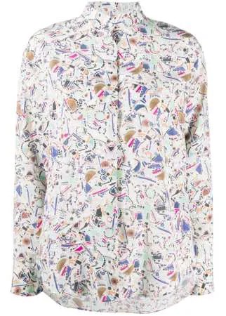 Isabel Marant блузка с геометричным принтом