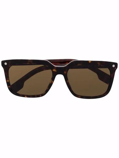 Burberry Eyewear солнцезащитные очки в квадратной оправе