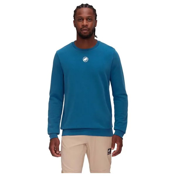 Лонгслив Mammut Core Original Crew Neck, синий
