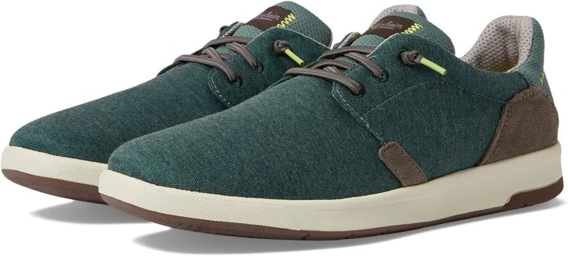 Кроссовки Crossover Canvas Elastic Lace Slip-On Sneaker Florsheim, цвет Green Canvas