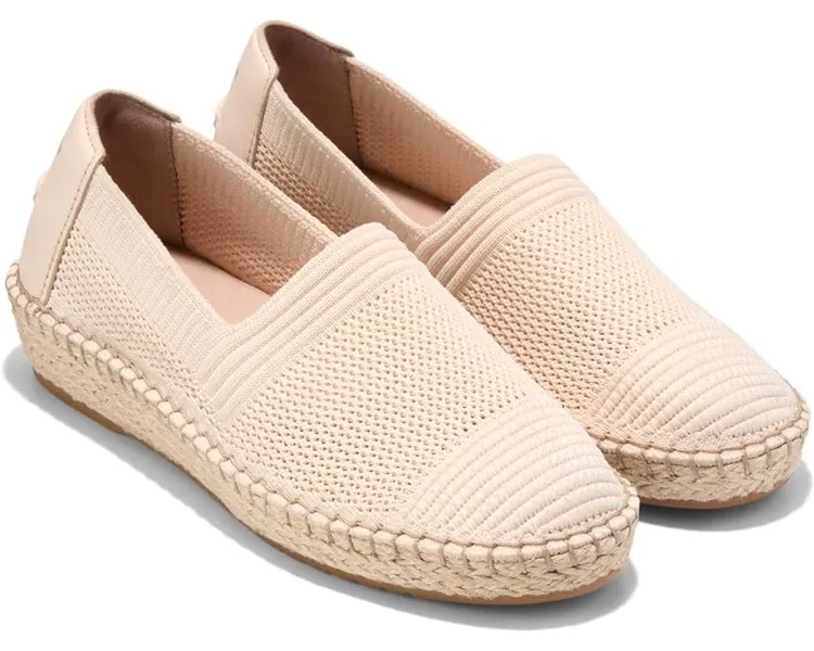 Лоферы Cole Haan Cloudfeel Espadrille II, цвет Sandollar Stitchlite