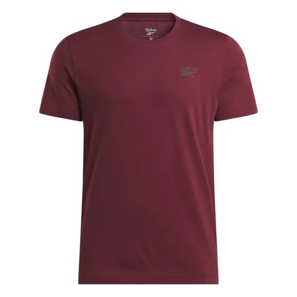 Футболка с коротким рукавом Reebok Classics Ri Left Chest Logo T, фиолетовый