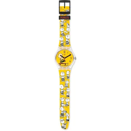 Наручные часы swatch, желтый