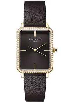 Fashion наручные  женские часы Rosefield OBBLG-O51. Коллекция The Octagon