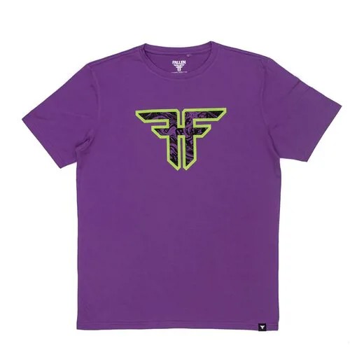 Футболка Fallen trademark purple/lime, размер L