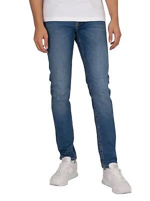 Мужские зауженные джинсы Glenn Original 031 Jack - Jones, синие