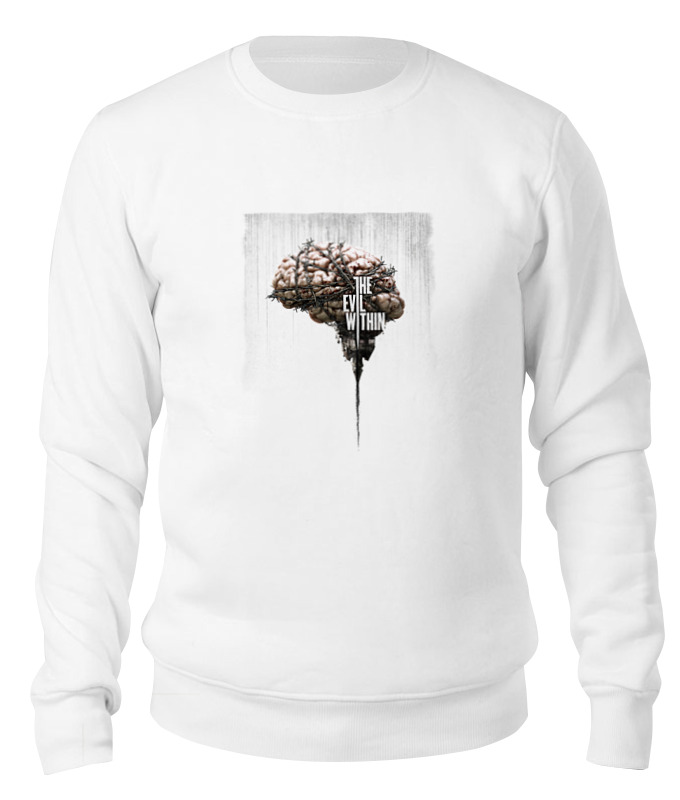 Свитшот унисекс Printio The evil within белый XL