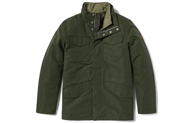 Timberland Мужская зимняя одежда, цвет duffel bag green