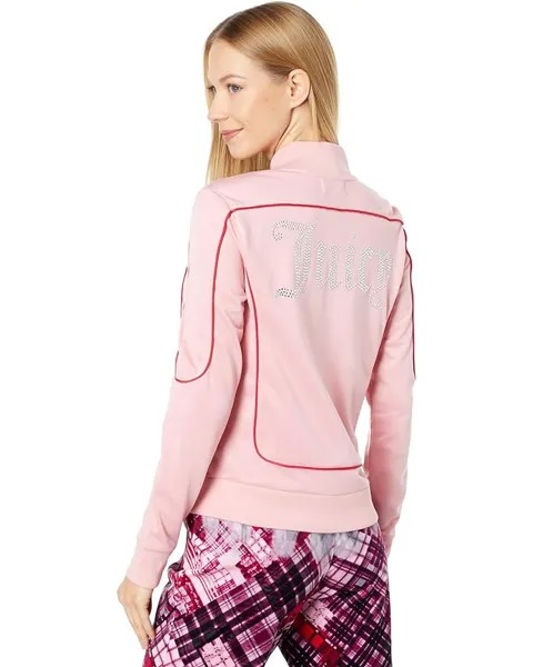 Куртка Juicy Couture Tricot Track Jacket, цвет Blushing Pink