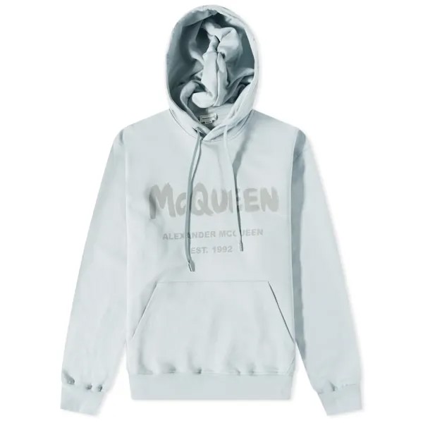 Толстовка Alexander McQueen Graffiti Popover Hoody