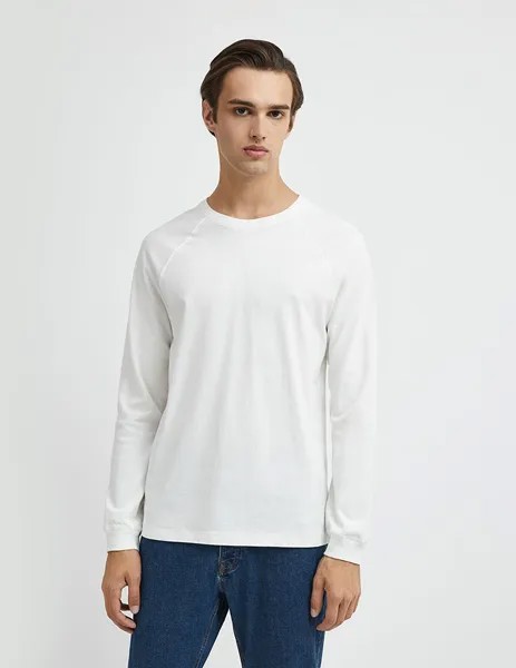 Лонгслив мужской United Colors of Benetton 21A_3URFJ1AI2 белый M