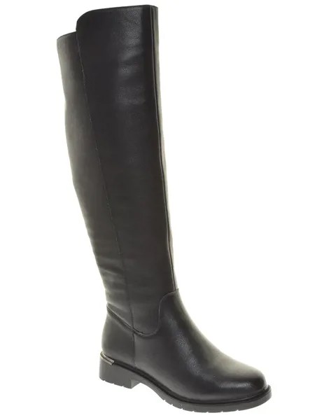 Тофа TOFA ботфорты женские зимние, размер 40, цвет черный, артикул 925174-9