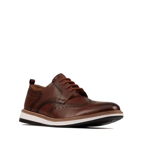 Туфли мужские Clarks 26155074 коричневые 44 EU