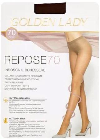 Колготки Golden Lady Repose 70 den, размер 4-L, marrone (коричневый)