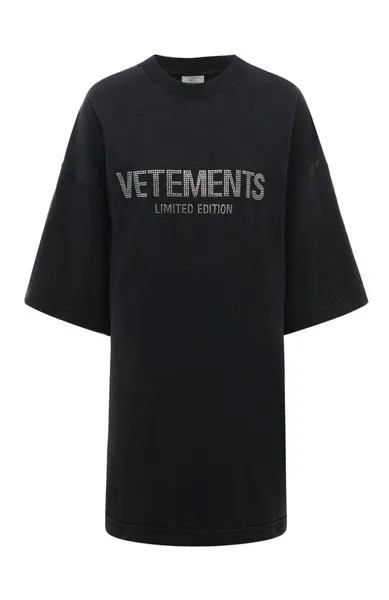 Хлопковая футболка VETEMENTS