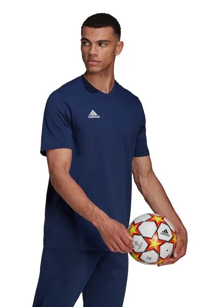 Футболка с шипами и логотипом Adidas Performance, синий