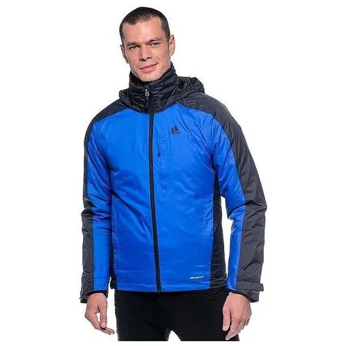 Куртка спортивная adidas, размер XS EUR162, синий