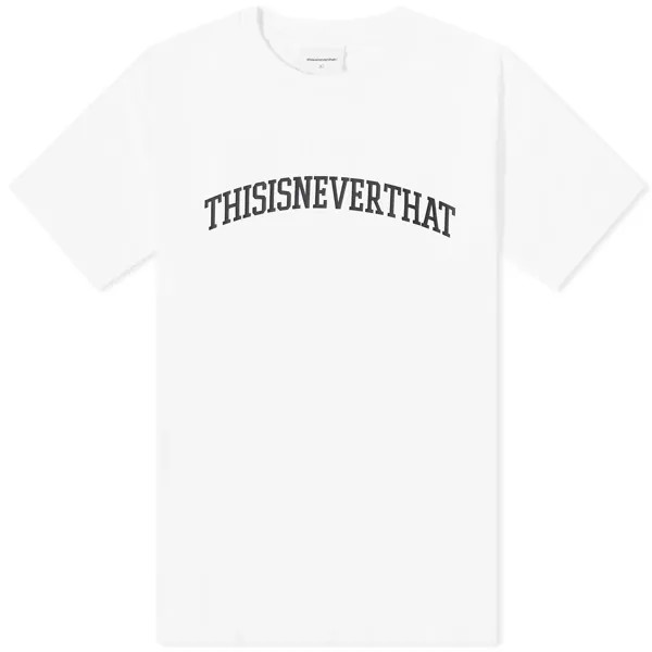 Футболка Thisisneverthat Arch-Logo, белый