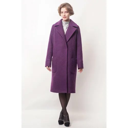 Пальто MARGO, размер 44-46, лиловый, фиолетовый