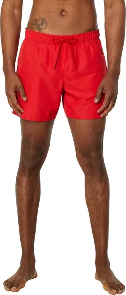 Твердые плавки с эластичной резинкой на талии Lacoste, цвет Red/Green