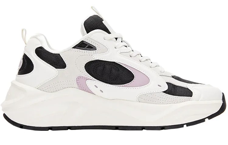 Кроссовки Champion Champ Breaker 1.0 Lifestyle Shoes Women's Low-top White/Black/Purple, фиолетовый