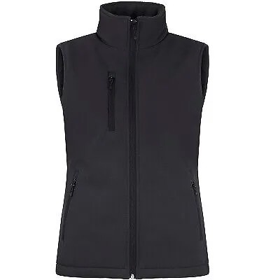 Clique Equinox Insulated Womens Softshell Жилет - Черный - M