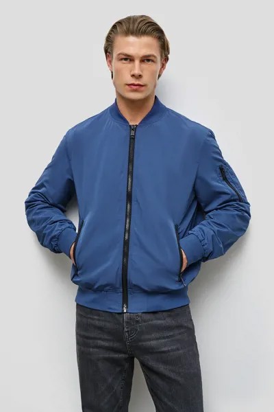 Бомбер мужской Baon B6023008 синий XL