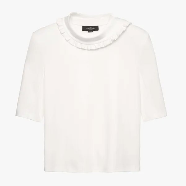 Футболка Zara by Stefano Pilati Shoulder Pad, белый
