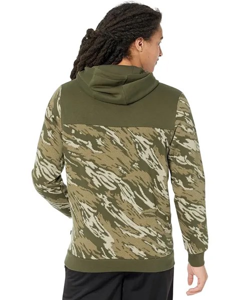 Худи PUMA Graphic All Over Print Fleece Hoodie, цвет Grape Leaf