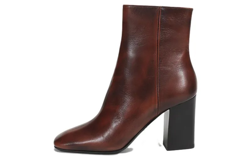 Женские ботильоны PRADA, Brown