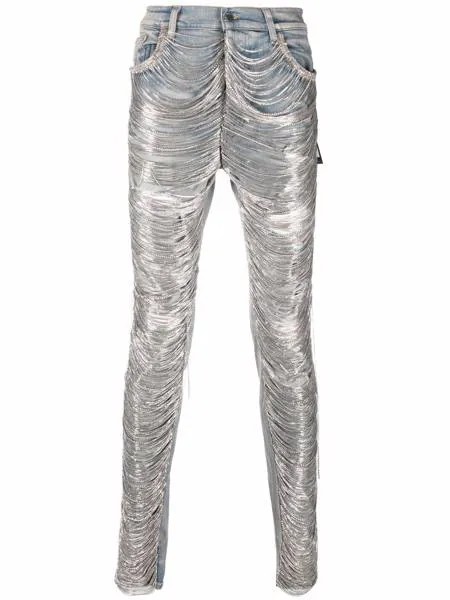 AMIRI джинсы скинни с цепочкой