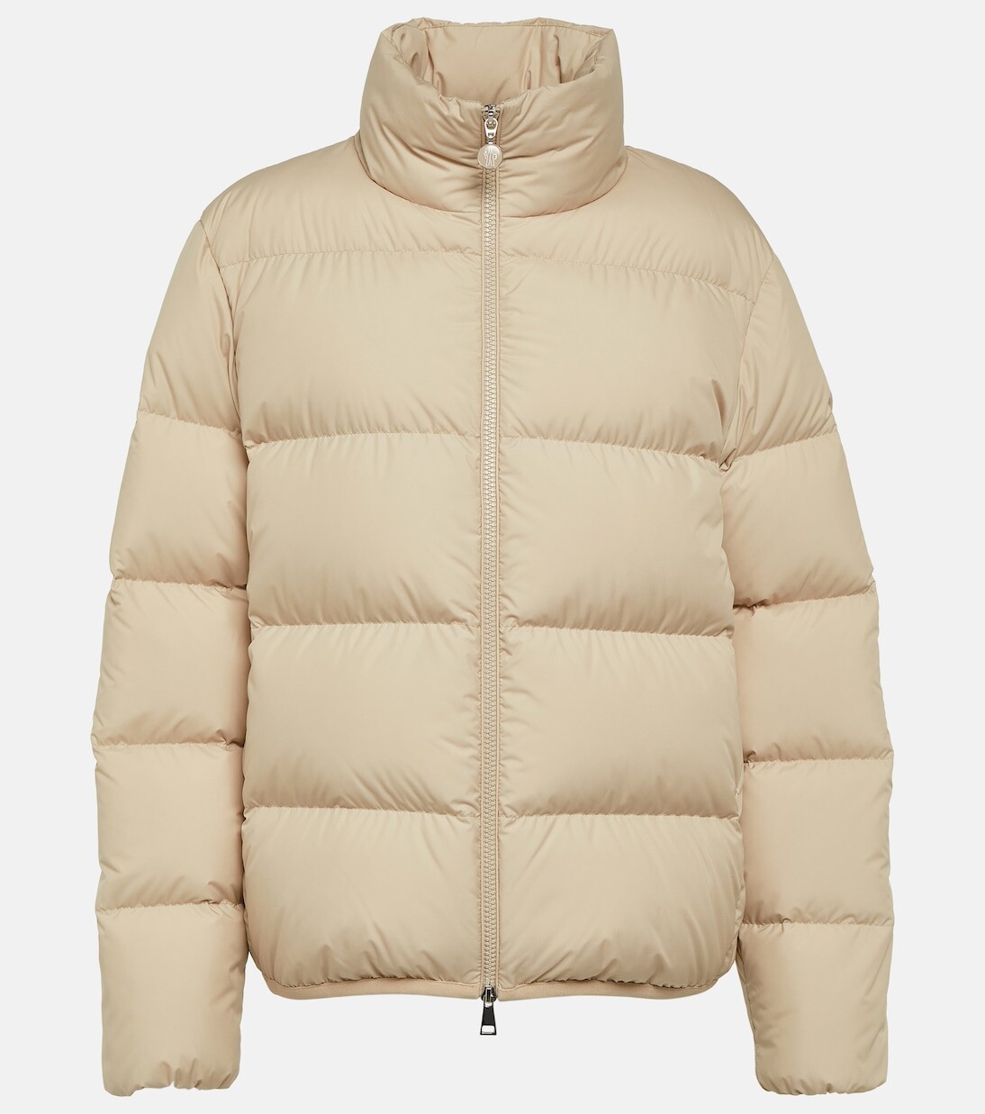 Пуховик Abbadia Moncler, бежевый
