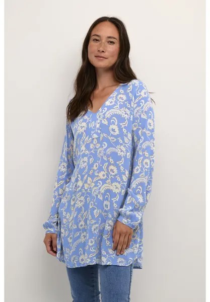 Туника AMBER V-NECK Kaffe, синий