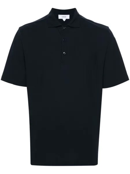 Lardini рубашка поло из джерси, синий