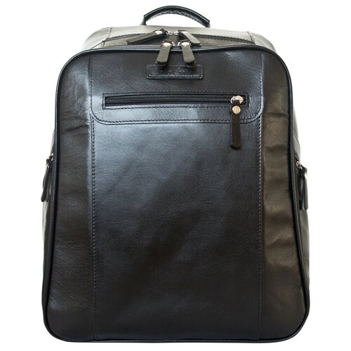 Мужской кожаный рюкзак Carlo Gattini Cossira black 3048-01