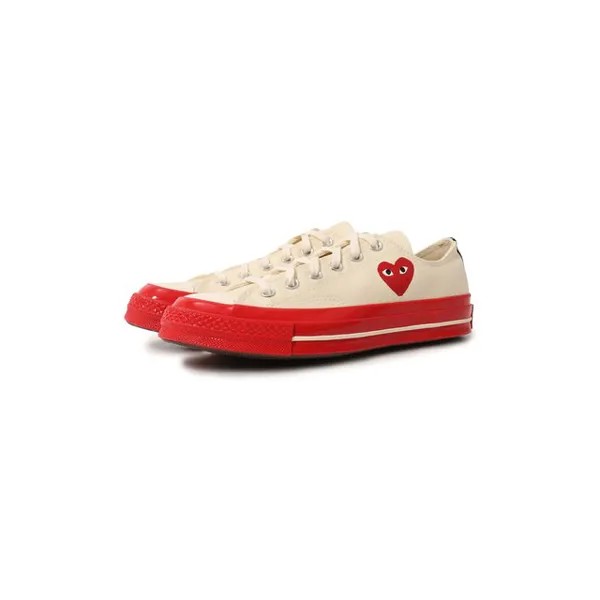 Текстильные кеды Converse x Comme des Garcons Play Comme des Garcons Play