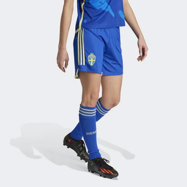 Выездные шорты женской сборной Швеции 23 ADIDAS, цвет azul